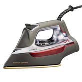 CHI Steam iron front view highlights a sturdy design and fast wrinkle removal.