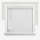 CHICOLOGY cordless mini blinds tilt-wand for smooth light control and privacy.