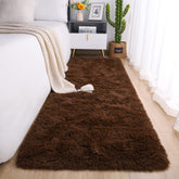 Chicrug soft runner rug in the bedroom with plush, cozy texture