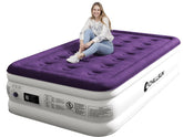 CHILLSUN twin air mattress built-in pump for quick setup and convenience.