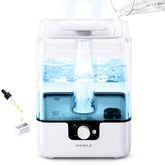 CHIVALZ 6L humidifier water tank shown for long lasting mist in large spaces