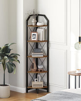 CHOEZON 59.4-inch corner shelf ready for corner storage and display.
