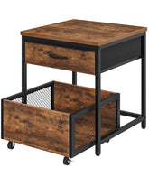 CHOEZON End Table front view shows compact design for easy fridge access.