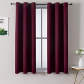 ChrisDowa grommet blackout curtains ready for installation and improved room darkening