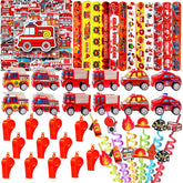 CHSLtmxq firetruck party favors in vivid designs for goody bags.