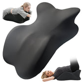 Cililave large memory foam pillow delivers full-body support for prone lounging and reading.