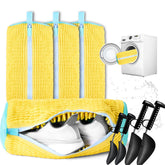 CinGiiCo shoe washing bag 4pc set protecting sneakers during machine wash