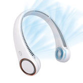 CIVPOWER neck fan wearable headphone design for hands-free cooling during workouts.