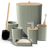 Clara Clark sage green toothbrush holder for organized daily routine