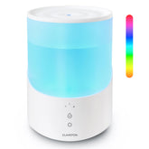 Clarston humidifier with 2.5L top-fill design for easy refills and steady mist.