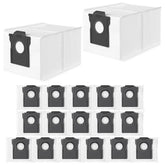 Cleangela 18-pack L40 Ultra dust bags for secure debris containment.