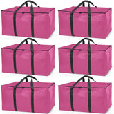 ClearSpace oversized moving bag filled with clothes highlighting 86L capacity for easy moves.
