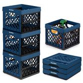CleverMade 25L ocean crate open for easy access and visibility.