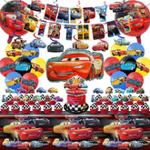 Cloira Cars banner provides a vibrant backdrop for memorable party photos