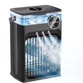 CLTTCLLCT portable air conditioner with 4-in-1 design for cooling and ambience.