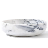 CM CHIC MONDAY 6.7-inch marble bowl viewed from above, stylish entryway catchall