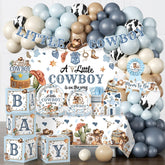 cocomigo banner displaying a little cowboy is on the way for a photo-worthy entrance