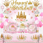 Cocomigo princess birthday backdrop for a magical photo moment