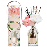 COCORRINA Gardenia & Lily reed diffuser bottle, an elegant focal point that freshens spaces