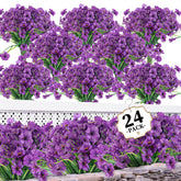 ColoPlay 24 purple bundles on a versatile indoor outdoor display.