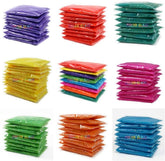 Color Blaze packets ready for fast handoffs at a color run event