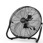 Comfort Zone 18-inch fan front view for powerful garage cooling