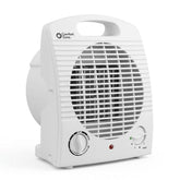 Comfort Zone CZ35E front view showing compact desk heater for focused warmth.