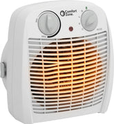 Comfort Zone CZ45E compact desk heater showcases a portable design for focused warmth at the desk.