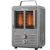 Comfort Zone CZ798 front view shows a compact portable heater for garages.