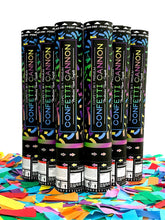 Confetti Sky 12-inch cannons in a box for easy event setup