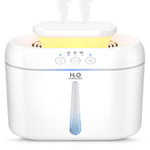 COO humidifier top-fill design for easy refill and mess-free setup