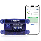 CoolBot Pro control panel in use enabling precise temperature control for fresh storage