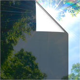 Coavas One Way Privacy Window Film shows daytime mirror effect for street-facing windows.
