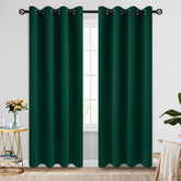 COSVIYA blackout curtains pack of 2 ready for two-panel installation