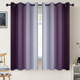 COSVIYA grommet-ombre-curtains-setup: elegant gradient drapes with easy hanging and modern room styling