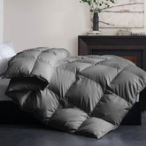 Cosybay feather down comforter insert queen size shell, soft and breathable.