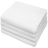COTTON CRAFT Euro Spa towels folded, soft plush feel for home spa rituals.