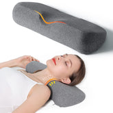 Cozyhealth 2-in-1 cervical neck pillow in dark gray supports alignment and comfort.