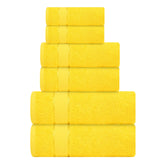 CraftBerry bath towels set with 27x54 inch towels for plush absorbency and daily use