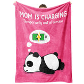Craftique Mom's Charging Blanket cover — soft fabric for cozy warmth at home