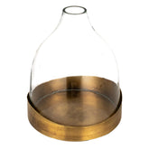 Creative Co-Op Sophisticated Glass Cloche dome for keepsakes with clear visibility