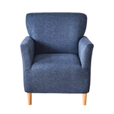 CRFATOP stretch armchair slipcover in mid-century style protecting and refreshing seating