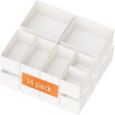 Criusia drawer organizer large bin keeps baby clothes neatly arranged for easy access