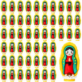 CroBlissful Our Lady of Guadalupe mini-figurine easter egg filler for blessed celebrations.