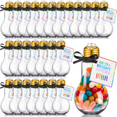 Crtiin clear lightbulb jar 100 ml for easy DIY candy displays