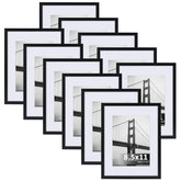 CRUGLA 8.5x11 frame set front view for versatile wall or desk display.