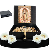 Cuitaxi gold-plated deluxe wedding lasso with cross and Jesus, crafted for a graceful ceremony.