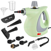 CURMEDI handheld steam cleaner with attachments for deep-cleaning hard-to-reach surfaces