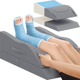 CushZone Leg Pillow with adjustable height for personalized elevation support.