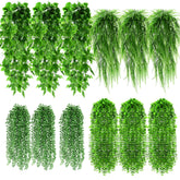 Daifunli Boston fern hanging β lifelike greenery for bright living room walls